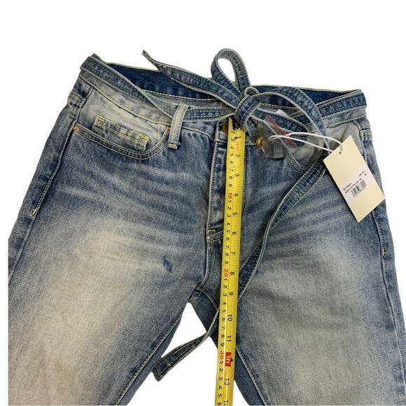 Mnml skinny ankle zipped distressed jeans - Picture 12 of 13